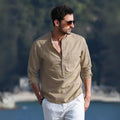 Camisa Masculina de Linho Zannetti® Z4