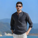 Camisa Masculina de Linho Zannetti® Z4