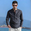 Camisa Masculina de Linho Zannetti® Z4