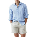 Camisa Social em Linho Masculina Zannetti® Z5