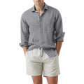 Camisa Social em Linho Masculina Zannetti® Z5