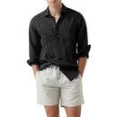 Camisa Social em Linho Masculina Zannetti® Z5