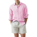 Camisa Social em Linho Masculina Zannetti® Z5