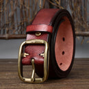 Cinto de Couro Vintage Zannetti® Z50