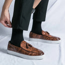 Mocassim de Couro Zannetti® Z29