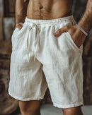 Bermuda de Linho Masculina Zannetti® Z19