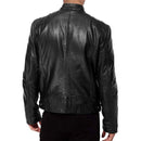 jaqueta Casual de Couro Zannetti® Z48
