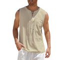 Camisa Regata Masculina de Linho Zannetti® Z9