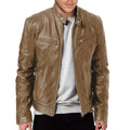 jaqueta Casual de Couro Zannetti® Z48