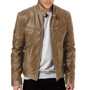 jaqueta Casual de Couro Zannetti® Z48