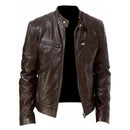 jaqueta Casual de Couro Zannetti® Z48